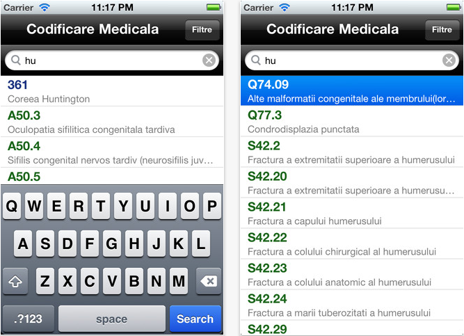 Codificare Medicala App Store