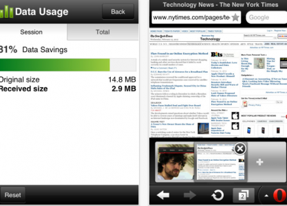 Opera Mini 7 iOS