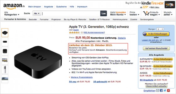 apple tv 4 amazon