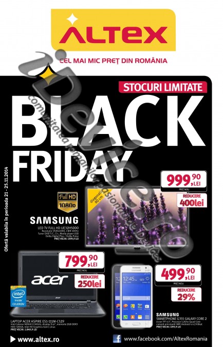 Catalog Black Friday Altex Lista Intreaga De Reduceri Idevicero 8291