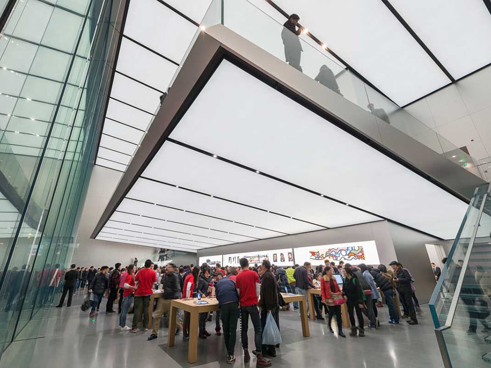 Apple Store Hangzhou etaj suspendat 1