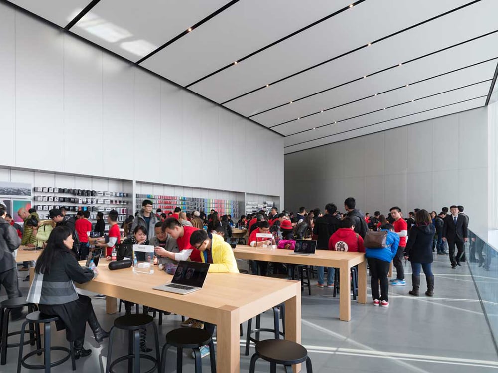 Apple Store Hangzhou etaj suspendat 3