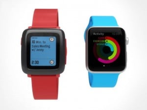 Apple Watch a dublat vanzarile Pebble