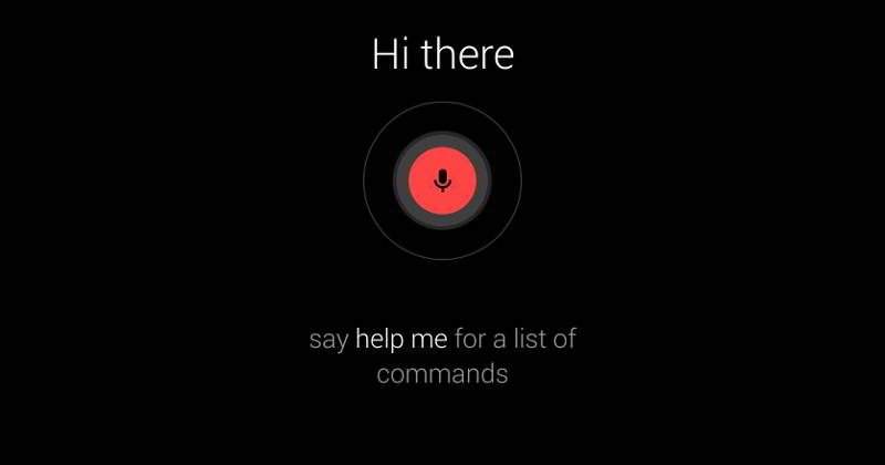 Siri comenizi vocale