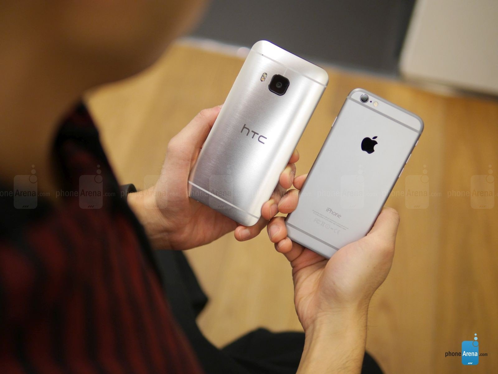 HTC ONE M9 IPHONE 6 comparatie 4