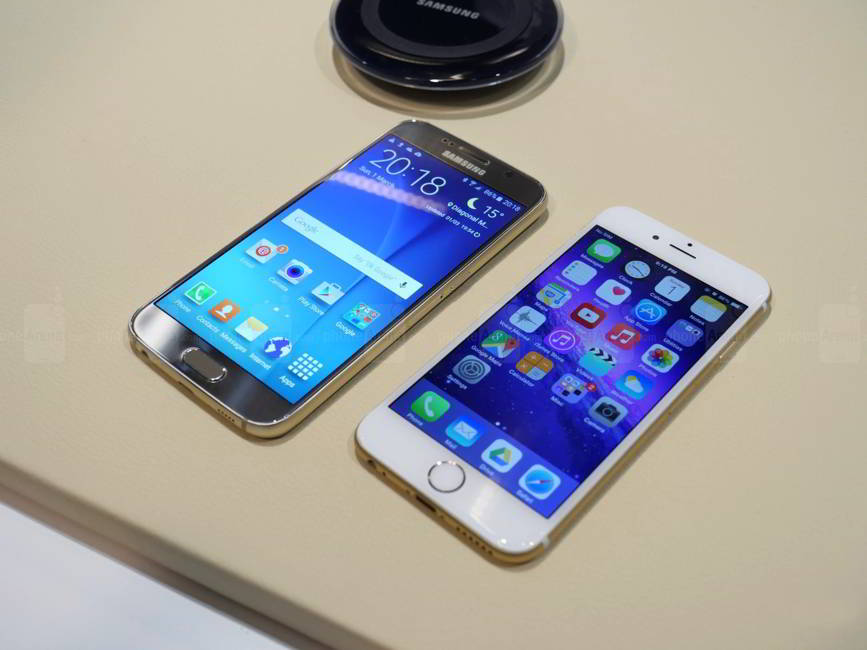 Samsung Galaxy S6 copiat iPhone 6