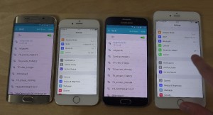 iPhone 6 vs Samsung Galaxy S6 viteza wifi