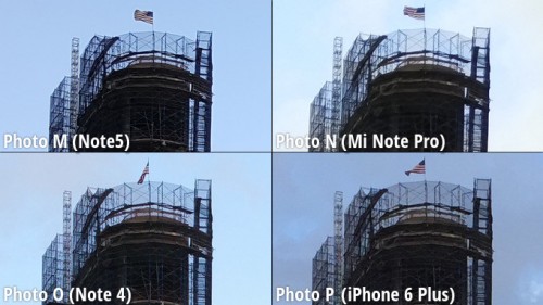 Galaxy Note 5 vs iPhone 6 Plus vs Note 4 vs MiNote comparatie camera 2