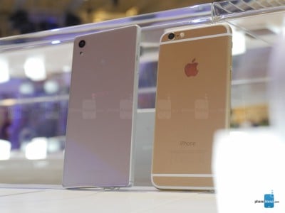 Sony Xperia Z5 vs iPhone 6 9