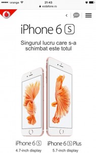 Vodafone iPhone 6S Plus 5.7 inch