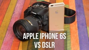 iPhone 6S vs Canon 650D DSLR - comparatia camerelor