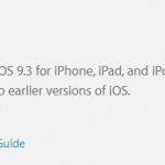 iOS 9.3 beta 1 build 13E5181f