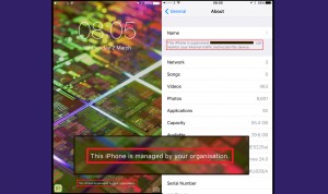 iOS 9.3 angajator monitorizare - iDevice.ro