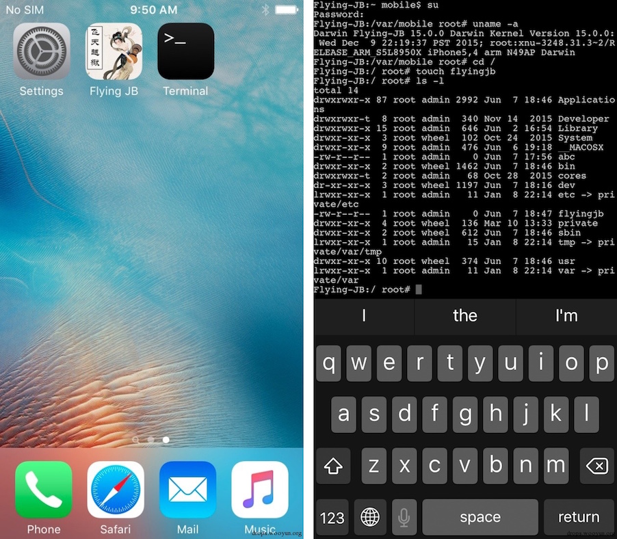 iOS 9.2.1 jailbreak