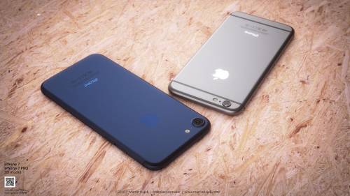 iPhone 7 albastru concept 1