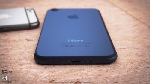 iPhone 7 albastru concept 2