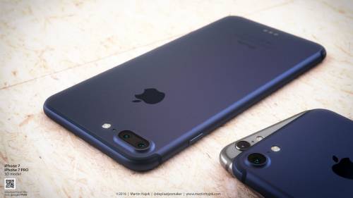 iPhone 7 albastru concept 4