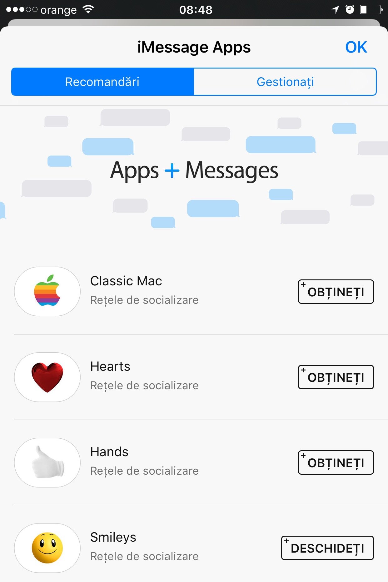 iOS 10 beta 2 iMessage App Store 1