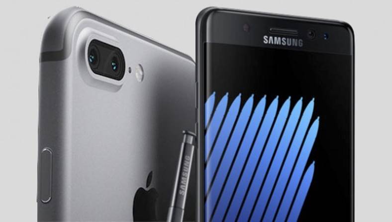 iphone 7 galaxy note 7