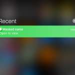 ascundere notificari ios 10