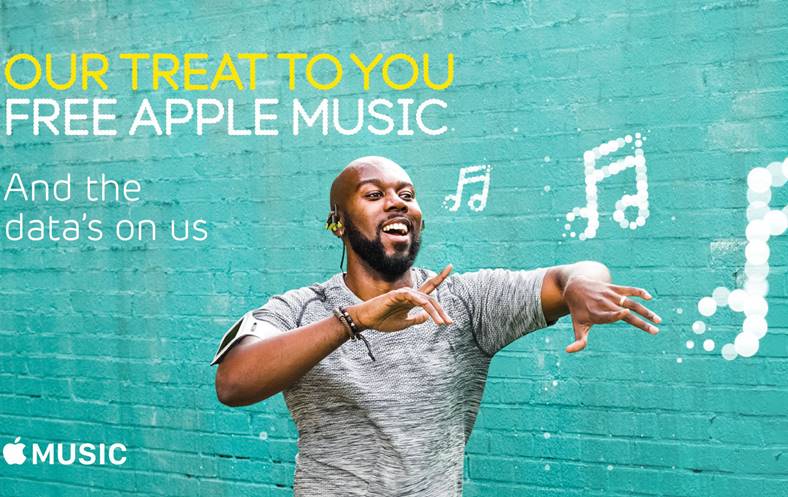 Apple Music gratuit 6 luni