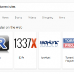 Google promovare torrente