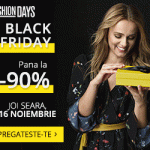 Fashion Days eMAG Black Friday 2017 banner 300 teaser