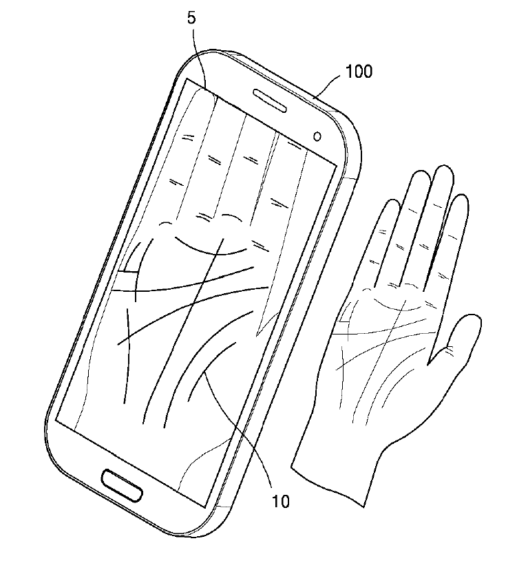 Samsung securitate biometrica palma