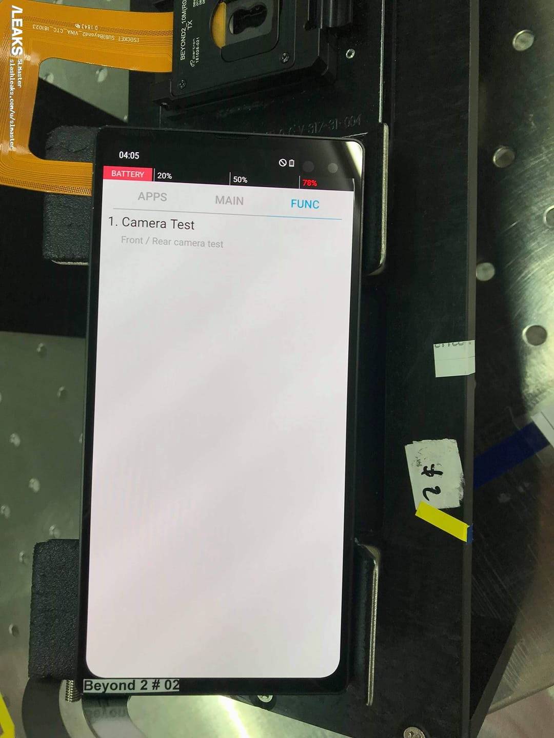 Samsung GALAXY S10 prototip imagine