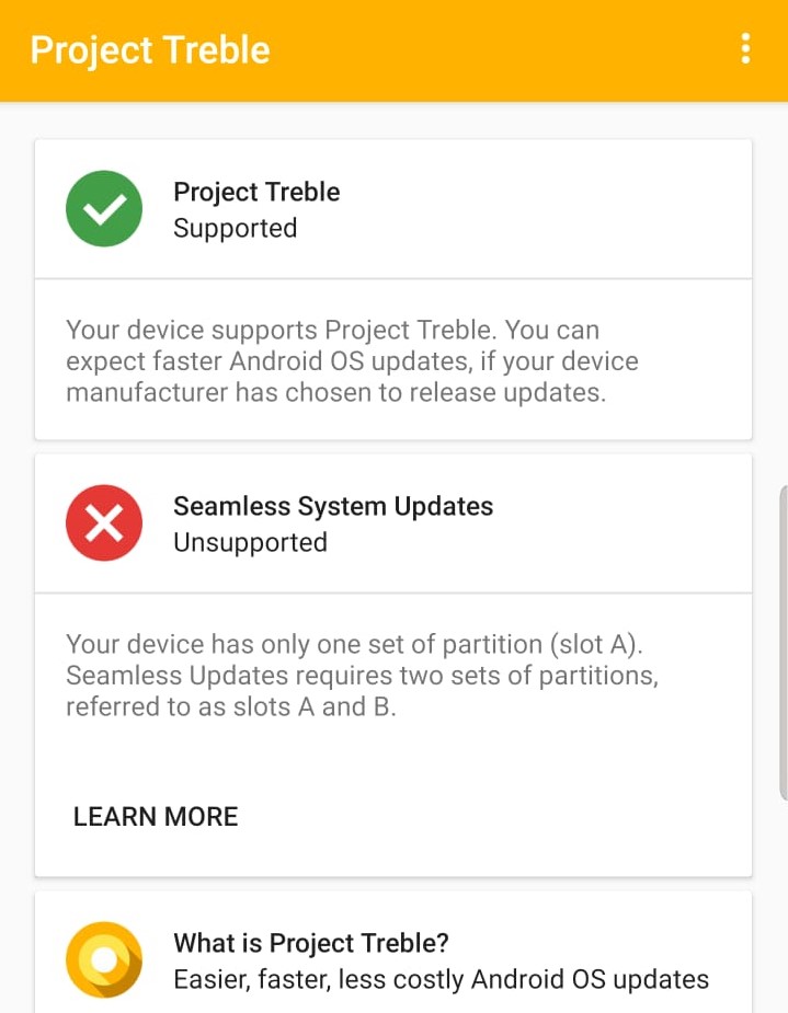 Samsung GALAXY S10 seamless system updates