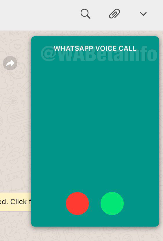 WhatsApp Web apeluri voce