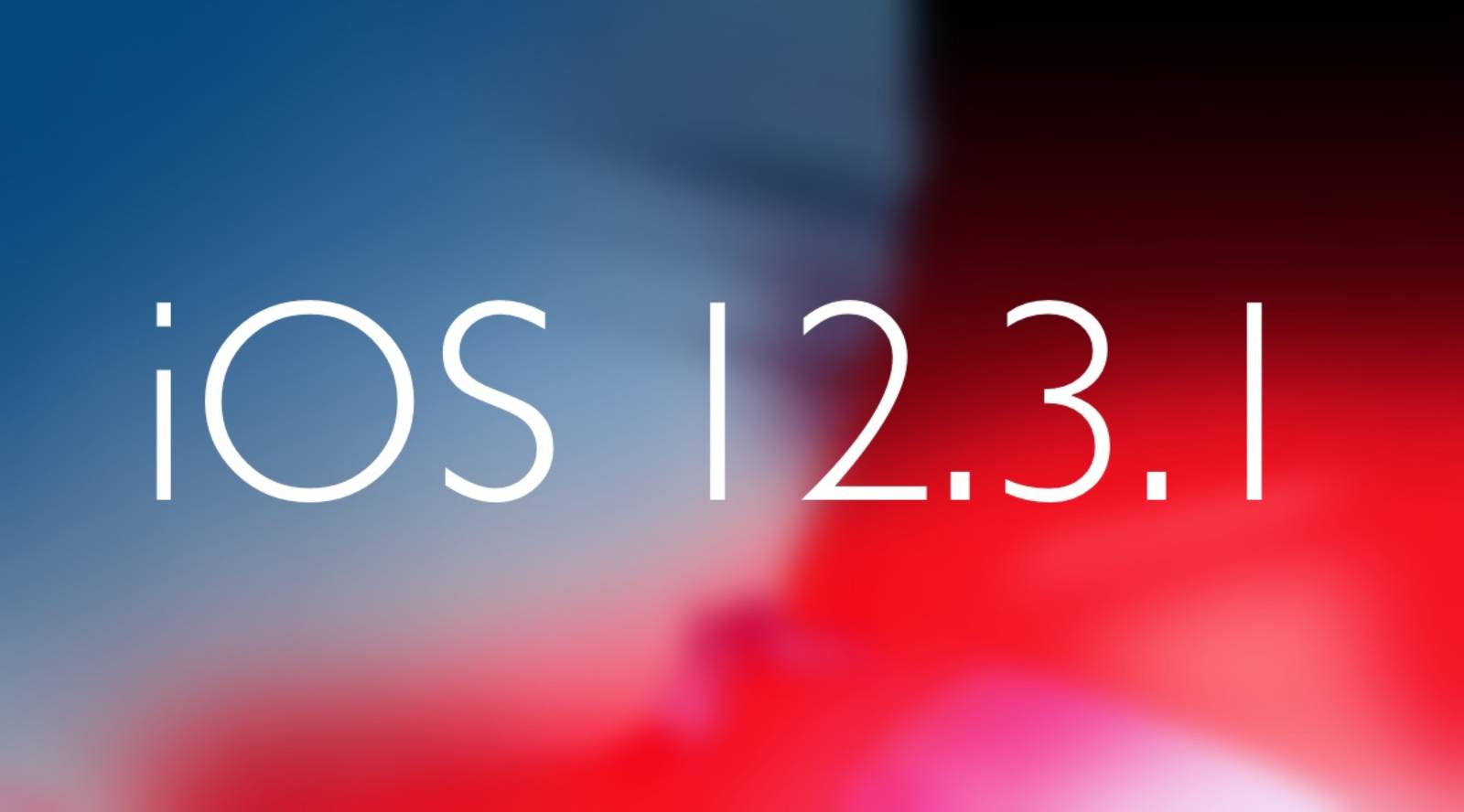 iOS 12.3.1 autonomie baterie