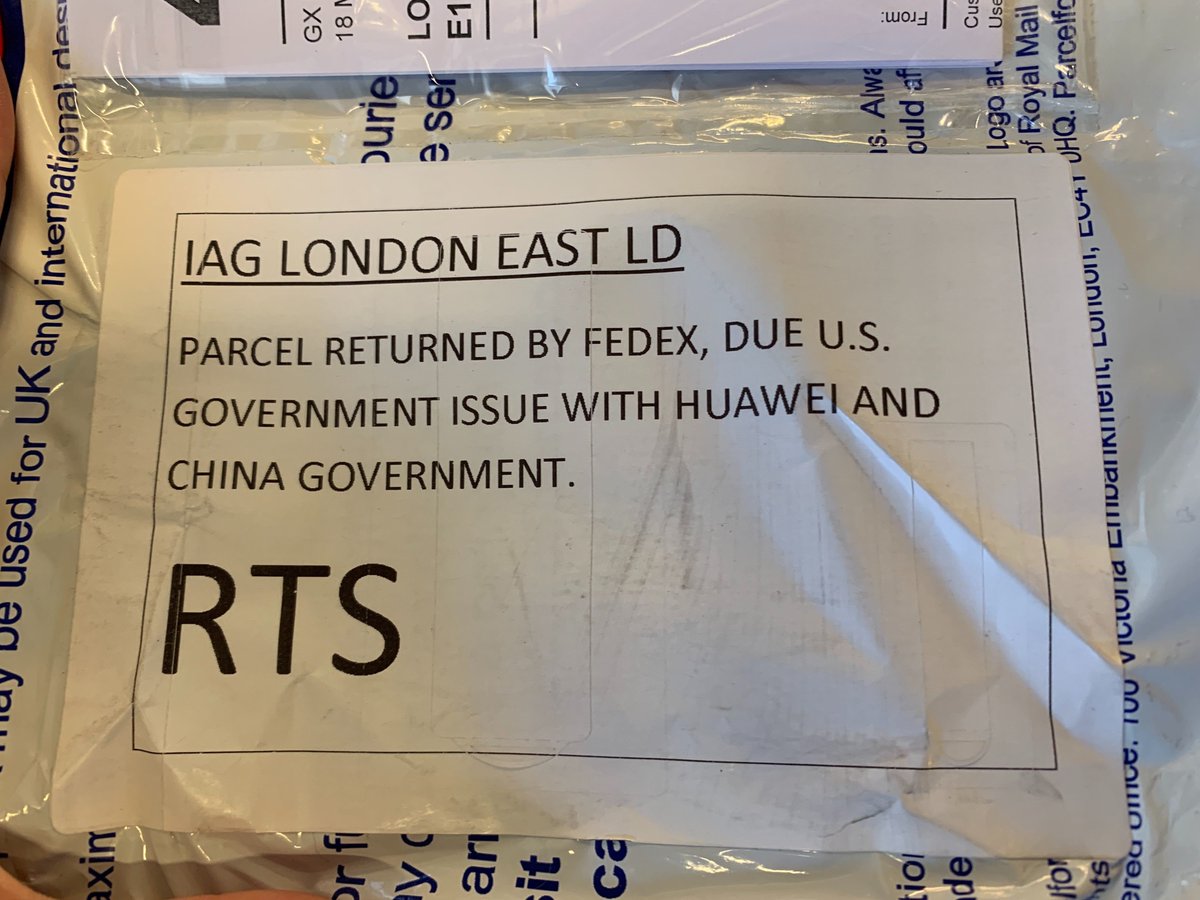 Huawei P30 PRO fedex scandal