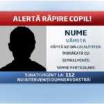 Alerta Rapire Copil informatii identificare