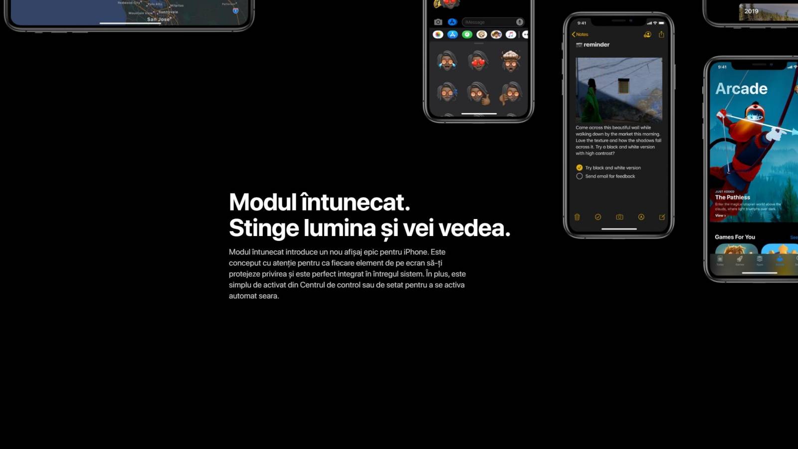 ASA ACTIVEZI noul DARK MODE din iOS 13 pe iPhone, iPod Touch
