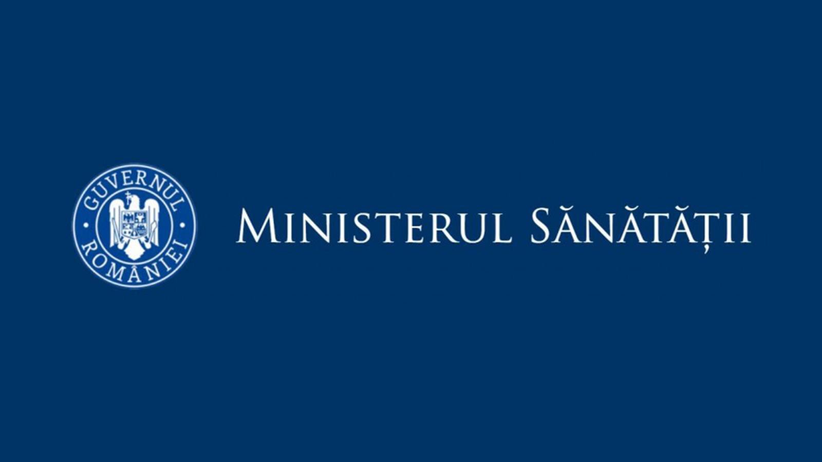 Ministerul Sanatatii Mesaj cadre medicale