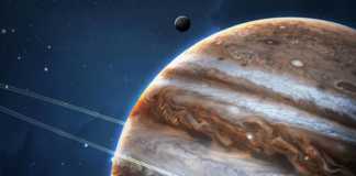 Planeta Jupiter caldura