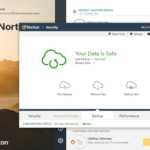 Norton 360 Deluxe backup cloud