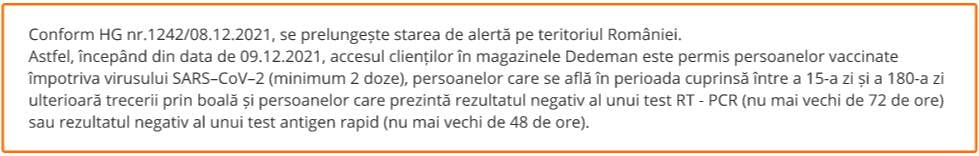 DEDEMAN ATENTIE! Decizia OFICIALA Anuntata pentru Toti Romanii tara