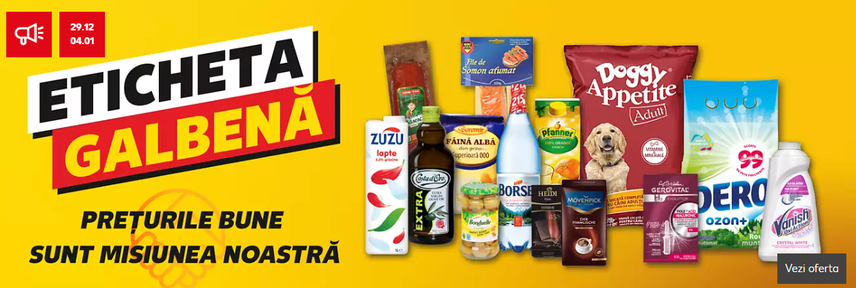 Kaufland Anuntul Clienti Ultimele Schimbari Anuntate 2021 eticheta galbena