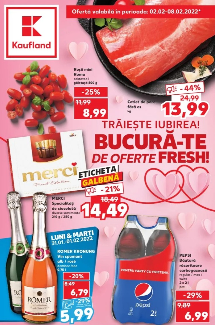 Kaufland Anuntul OFICIAL Inceput Februarie Clienti catalog