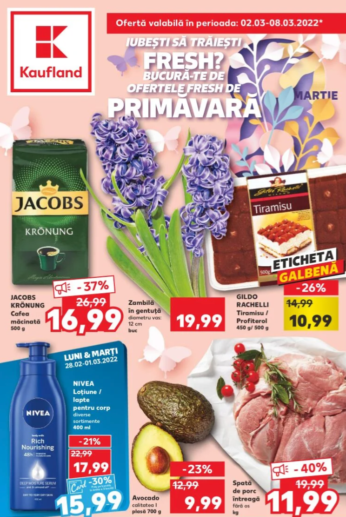 Kaufland Nofificare OFICIALA Noi Schimbari Magazine martie 2022