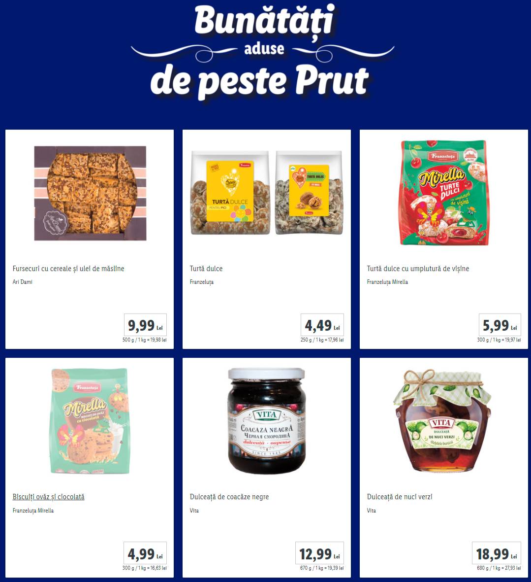 LIDL Romania Masura TOATE Magazinele Clientii Romani bunatati prut