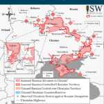 Harta Toate Teritoriile Ucrainiene Ocupate Rusia 10 Martie 2022 zone