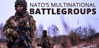 NATO Prezinta Grupurile de Lupta care Apara Estul Europei (VIDEO)