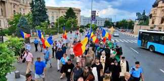 (VIDEO) Imaginile Spectaculoase cu George Becali in Marsul Religios Organizat dupa Marsul LGBTQ+