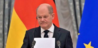 Olaf Scholz si Joe Biden Critica Amenintarile Nucleare ale lui Vladimir Putin