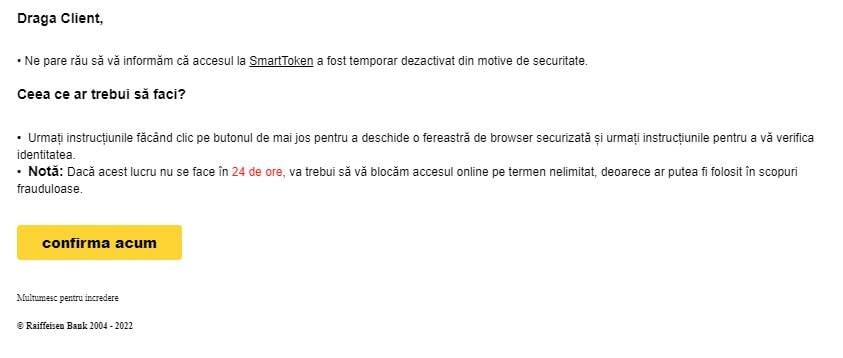 Clientii Raiffeisen Bank AVERTIZATI Trebuie Stie Acum Toti frauda smart