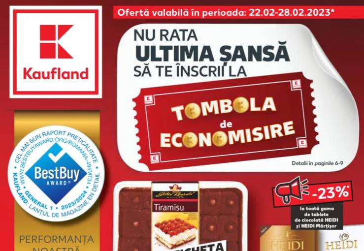 Instiintarea Kaufland Ofera GRATUIT ULTIMELE ZILE Romani sanse