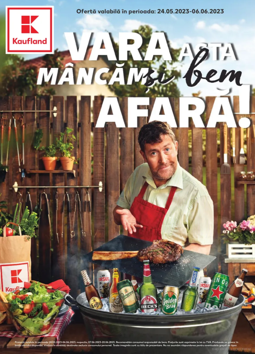 Kaufland Continua Schimbarile Magazine Anuntul Toti Romanii catalog final mai 2023